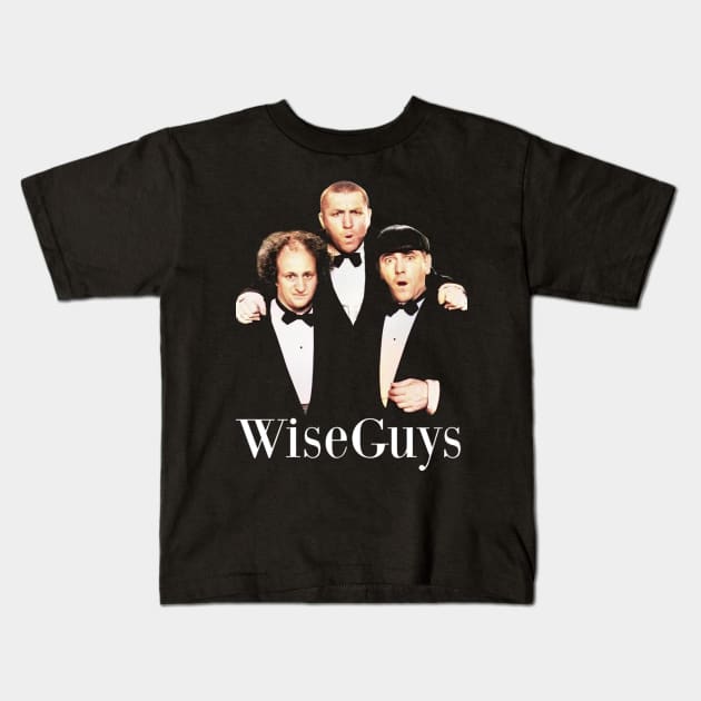 Wiseguys Three Stooges Kids T-Shirt by Jusstea